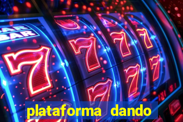 plataforma dando bonus de cadastro